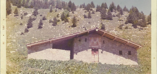 Baita bassa di Remescler - 1974